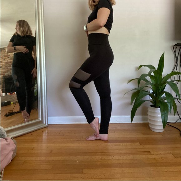 Fashion Nova Black High Waisted Leggings - Picture 2 of 4